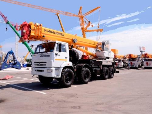 КРАН 40 ТОНН ИВАНОВЕЦ ХАРАКТЕРИСТИКИ и аренда от 1000 руб.